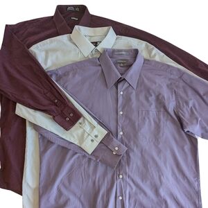 Set Of 3 Button Up Shirts Size XL